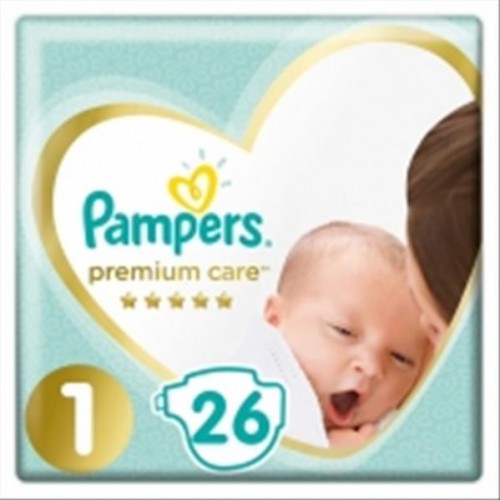 Pampers Premium Care Newborn 26 Τεμ N1 2-5kg