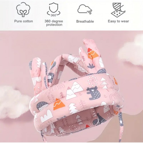 Children's Head Protector Pink