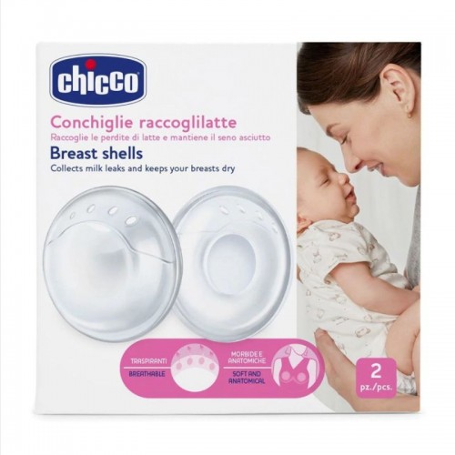 Chicco Breast Milk Collection Shells 2Pcs