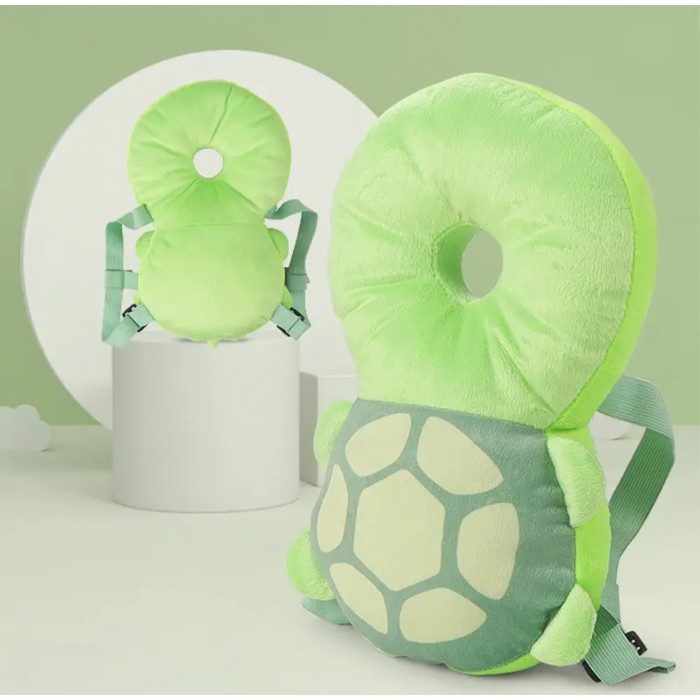 Protective Pillow From Falling Green