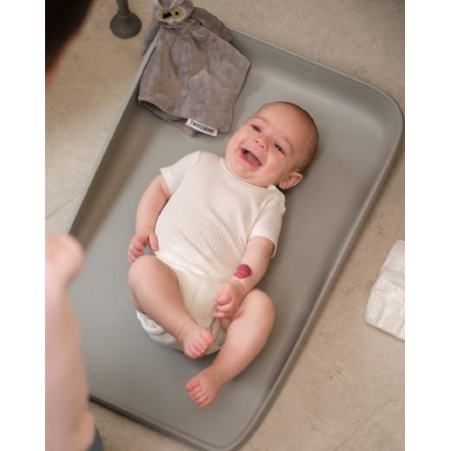 Foam Baby Changing Table Faded Grey