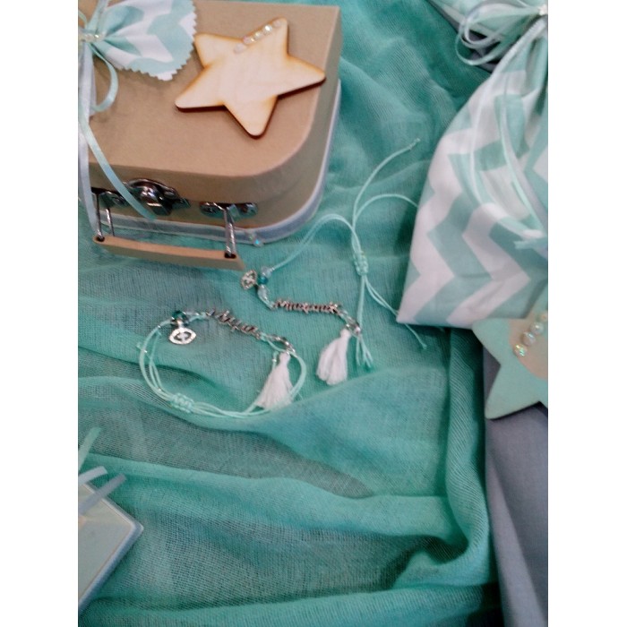 Complete Star turquoise christening package