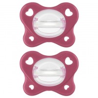 Πιπίλες Chicco όλο σιλικόνη PhysioForma® Dual Soft ΣΑΠΙΟ ΜΗΛΟ 16-36m