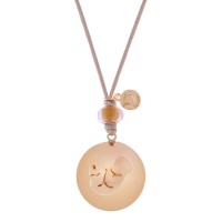 ProudMama Babybell Pink Baby Pendant