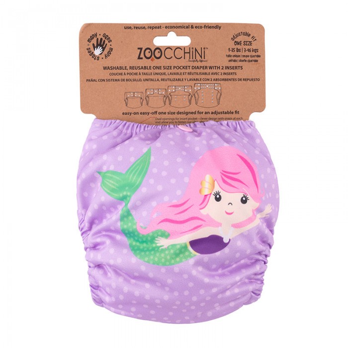 Mermaid Washable Diaper