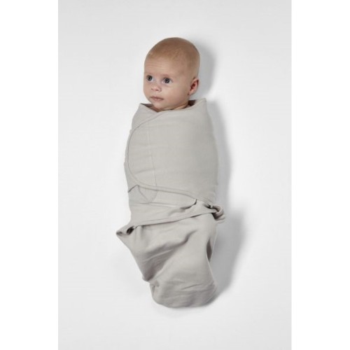 Meyco 2 Pack Swaddle Panther Neutral/Grey 0-3 Months