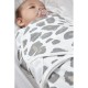 Meyco 2 Pack Swaddle Panther Neutral/Grey 0-3 Months