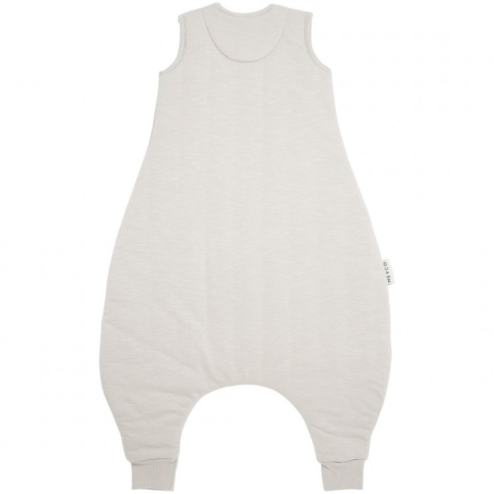 Sleeping Bag With Legs Slub Grey 92cm