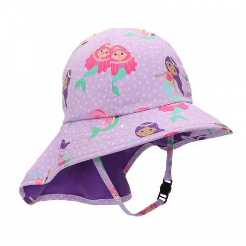 Children's Hat Sunhat UPF50 Mermaid 6-24M