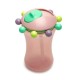 340ml Water Bottle With StrawMelii Abacus Pink