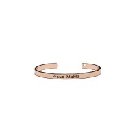 Proud Mama Bracelet Handcuffs Pink Gold