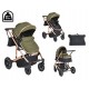 Baby Stroller 3 In 1 Thira Green