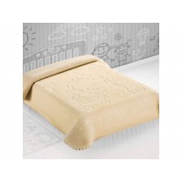 Κουβέρτα Αγκαλιάς 80x110 Belpla Ster 521 Beige