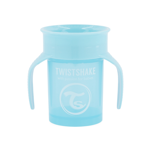 Spill-Free 360° Cup 230ml 6+ Months Pastel Blue