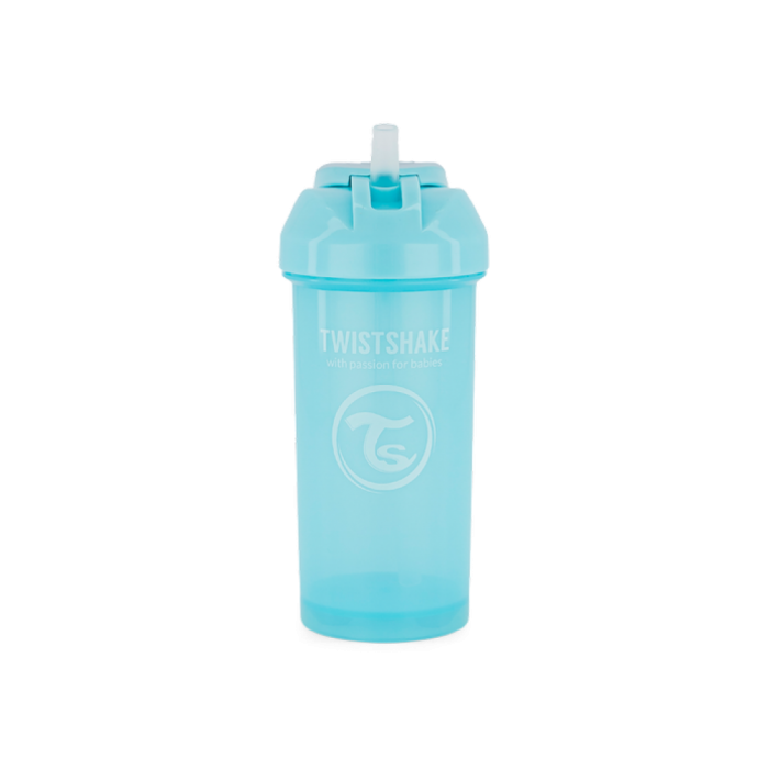 Straw Cup 360ml 6+ Months Pastel Blue