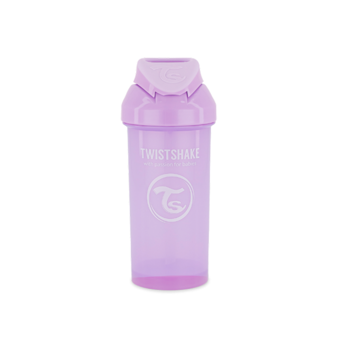 Κύπελλο Straw Cup 360ml 6+ Μηνών Pastel Purple