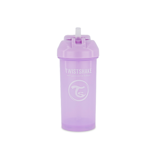 Κύπελλο Straw Cup 360ml 6+ Μηνών Pastel Purple