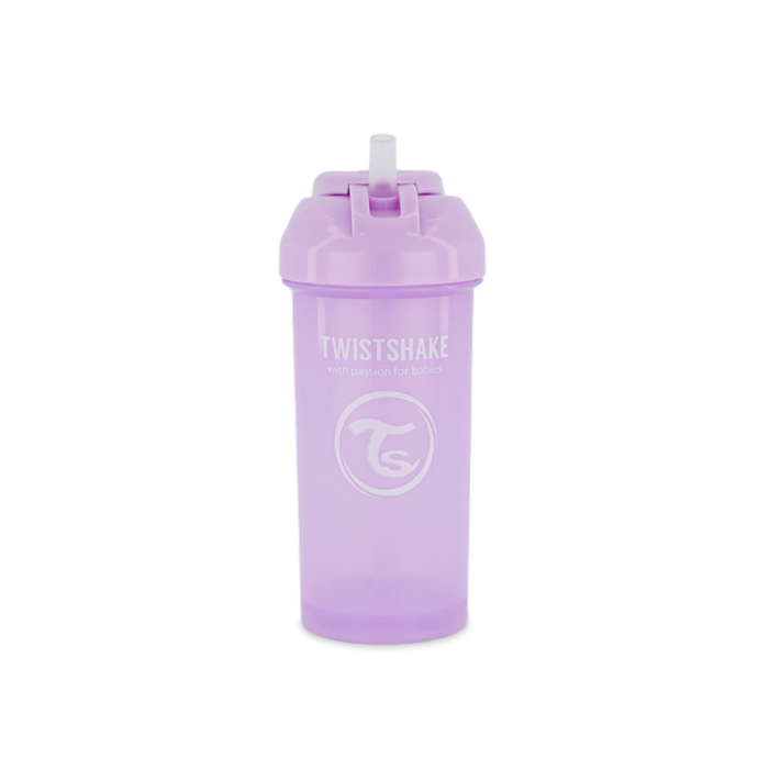 Straw Cup 360ml 6+ Months Pastel Purple