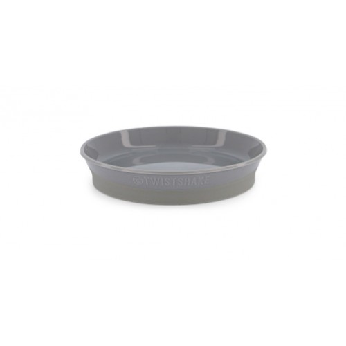 Πιάτο Αντιολισθητικό 6+ Μηνών Pastel Grey