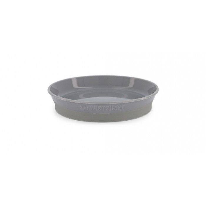 Πιάτο Αντιολισθητικό 6+ Μηνών Pastel Grey