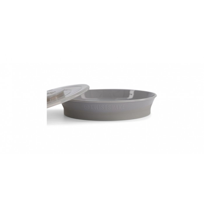 Πιάτο Αντιολισθητικό 6+ Μηνών Pastel Grey