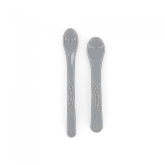 2 Κουταλάκια Ταΐσματος 4+ Μηνών Pastel Grey