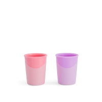 Εκπαιδευτικό Ποτήρι 170ml 6+Μηνών Pastel Pink Purple 2Τμχ