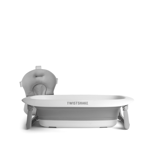 Βρεφικό Μπανάκι & Βρεφικό Ένθετο Pastel Grey