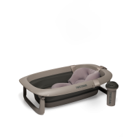 Baby Bath Tub With Reducer And Auxiliary Jug Faded Grey