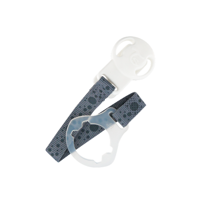 Κλιπ Πιπίλας Pastel Grey