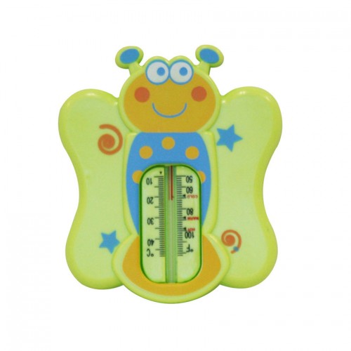 Bath Thermometer Turtle/ Butterfly Green