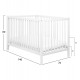 Baby Cradle Wooden Two Levels Miko White