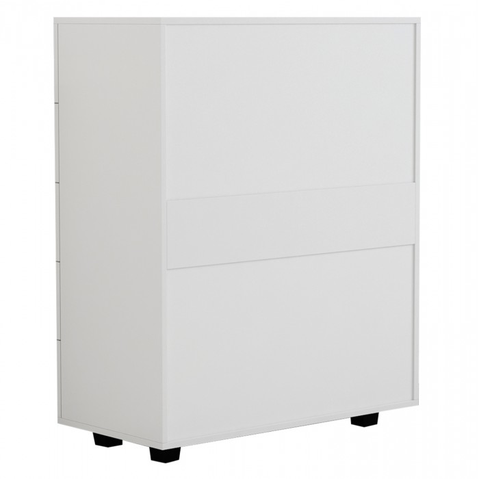 Melamine chest of drawers Thorg White