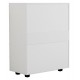 Melamine chest of drawers Thorg White