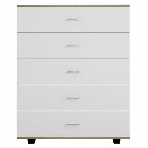 Melamine chest of drawers Thorg Sonama-White