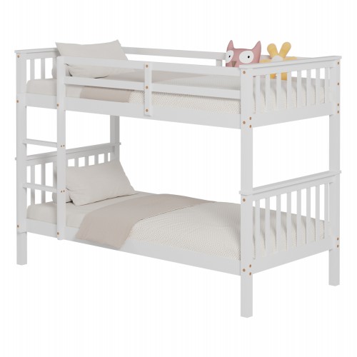 Κρεβάτι Κουκέτα Παιδικό Lantai HM682.03 Λευκό