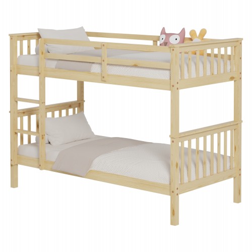 Κρεβάτι Κουκέτα Παιδικό Lantai HM682.01 Φυσικό