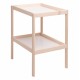 Baby Changing Table Made of Wood & Mdf Natural White