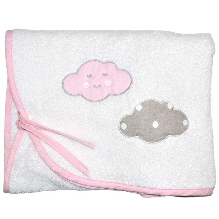 Bathrobe Cloud Pink