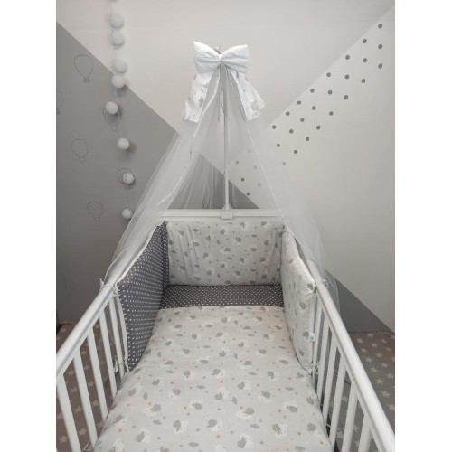 Luna Gray Background 3 Piece Printed Gift Set