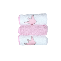 Washcloth Set 2+1 Princess