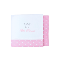 Princess Pink Crib Sheets