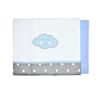 Sheets Bassinet 2 Pcs. Blue cloud