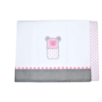 Bassinet Sheets Sugar Family Pink