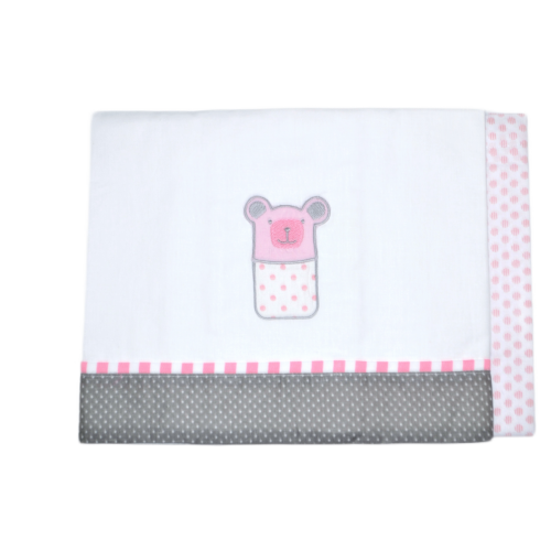 Bassinet Sheets Sugar Family Pink