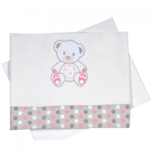 Bassinet sheets set Sweet Dots