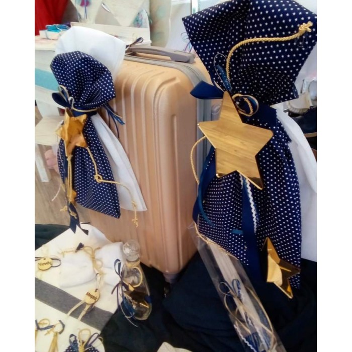 Complete Baptism Package With Trolley Suitcase And Star Theme