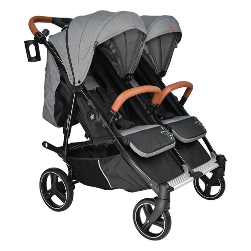 Twin Stroller Double Trouble Grey