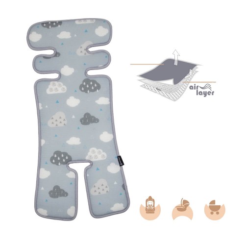 Antiperspirant Stroller & Car Seat Cover Cloud