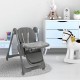 High Chair Milk Grey